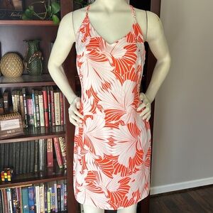 J Crew Tropical Floral Print Dress